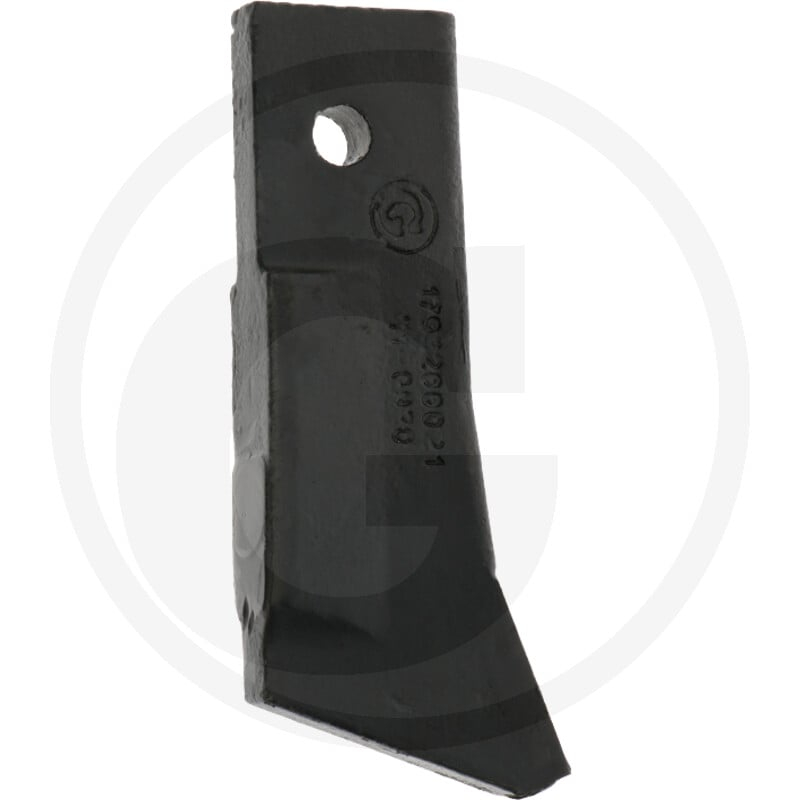 Schar mit Hartmetallplatten