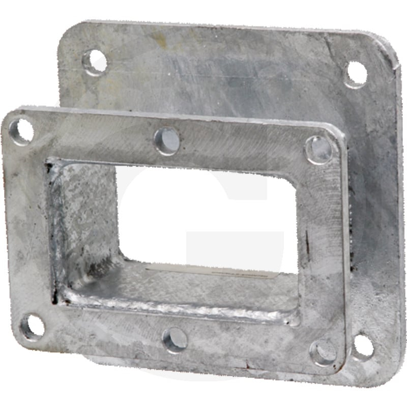 Rechteck-6''Flansch