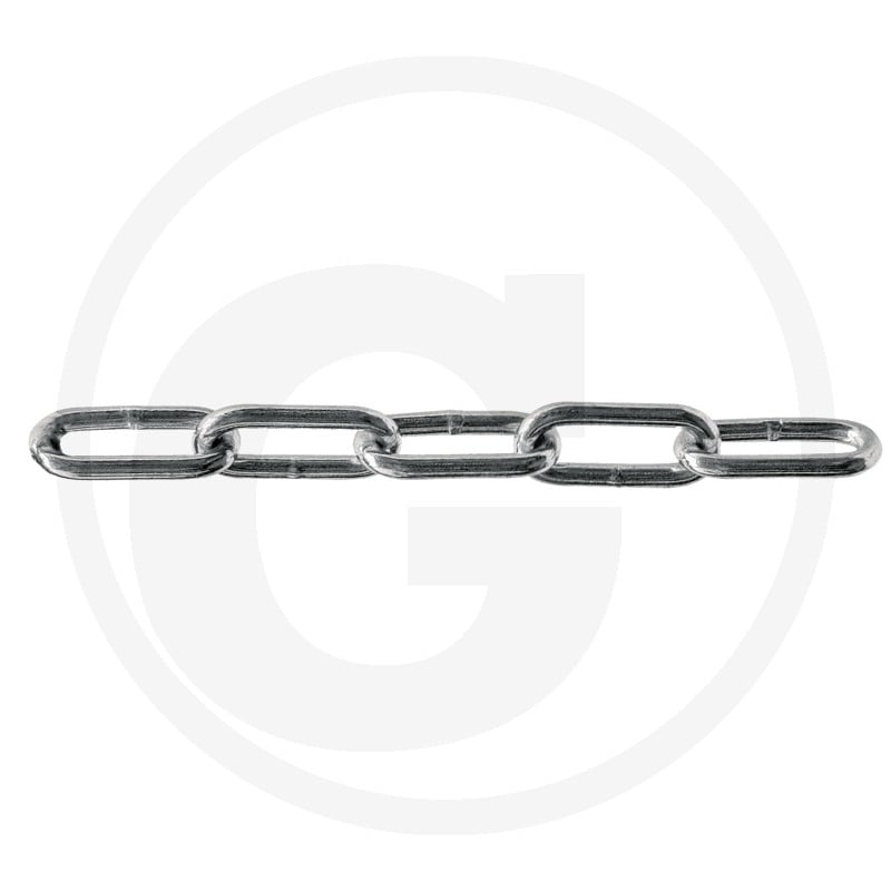 Kette VA 6mm lang Meterware