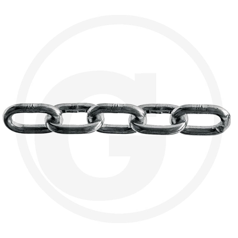 Kette VA 4mm kurz Meterware