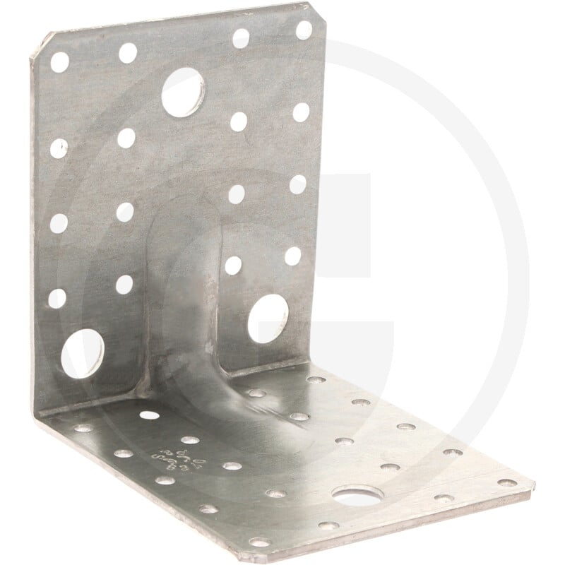 Lochplattenwinkel mit Steg 105x105x90