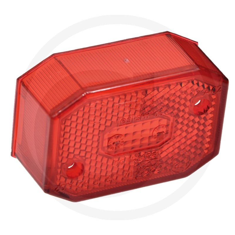 Lichtscheibe für Flexipoint, rot