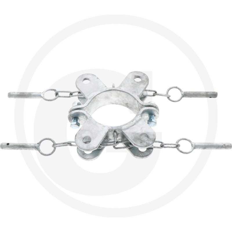 Schelle d=102 mm, 4 Halter, vz