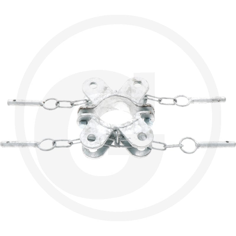 Schelle d= 76 mm, 4 Halter, vz