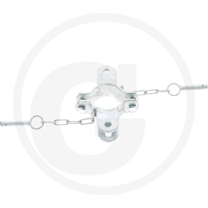 Schelle d= 76 mm, 2 Halter, vz