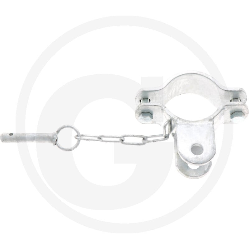 Schelle d= 76 mm, 1 Halter, vz