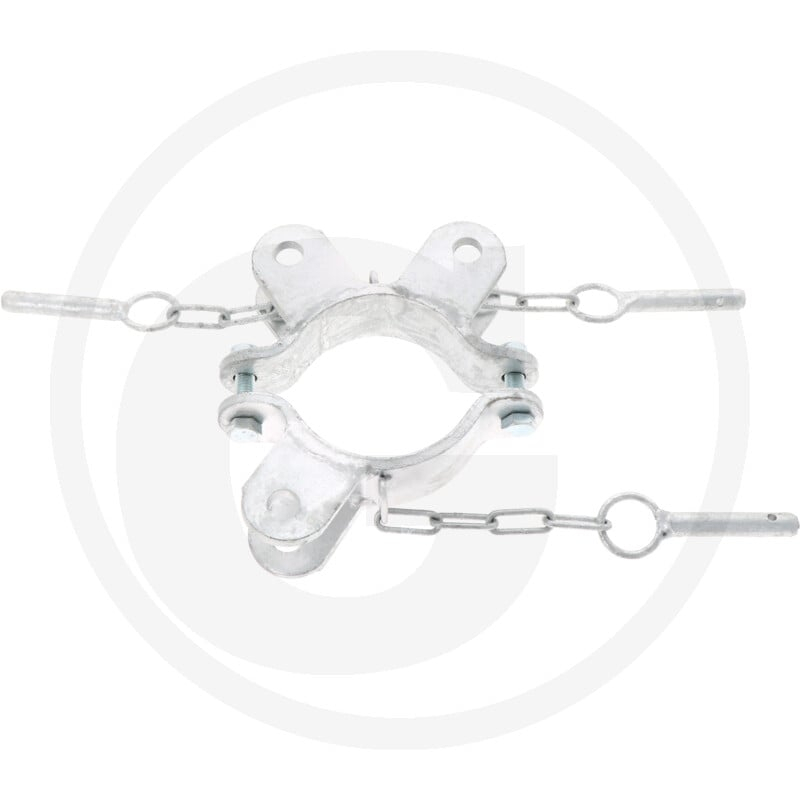 Schelle d=102 mm, 3 Halter, vz