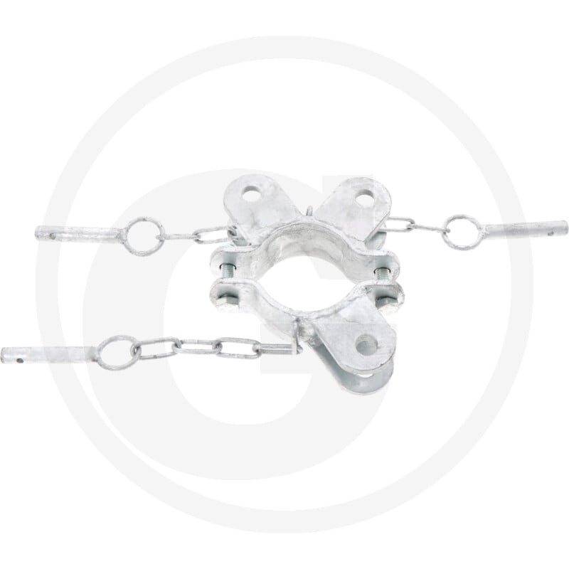 Schelle d=76 mm, 3 Halter, vz