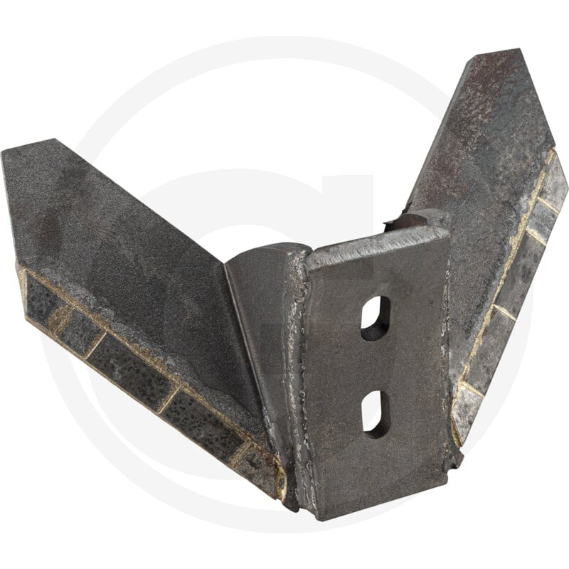 Flügelschar mit HM-Platten