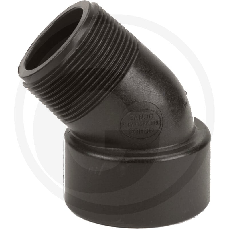 1 '' 45 Poly Street Elbow