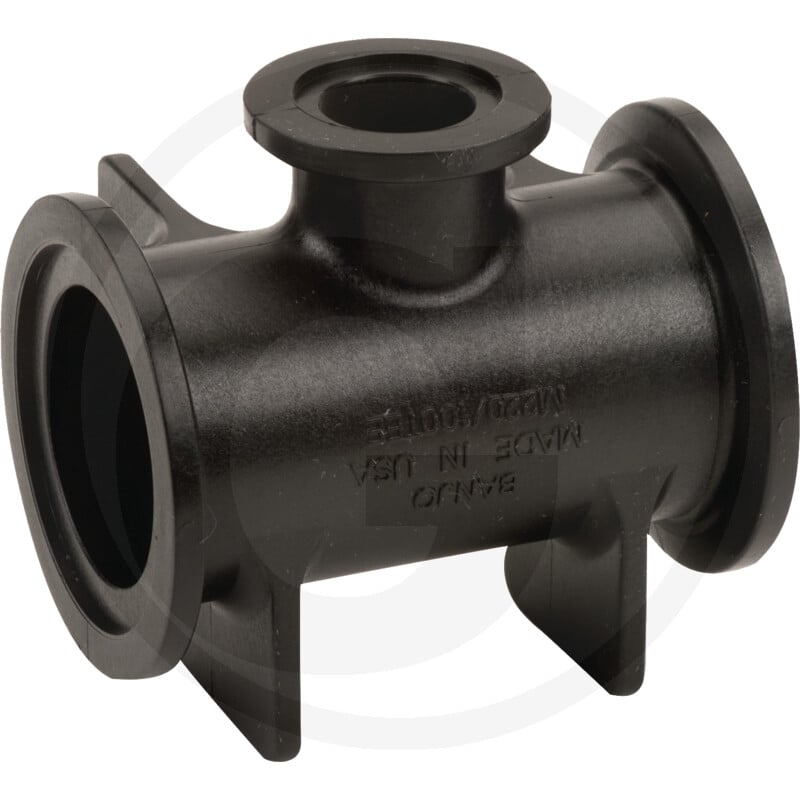 2'' Full Port x 1'' Flanged Tee