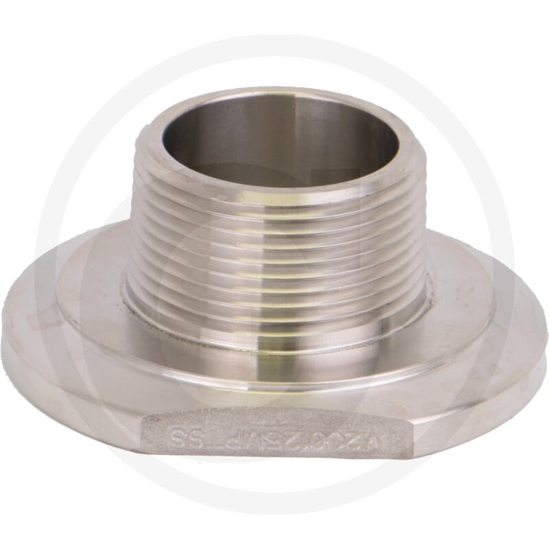 2'' Flange X 1 '' Male Thread SS