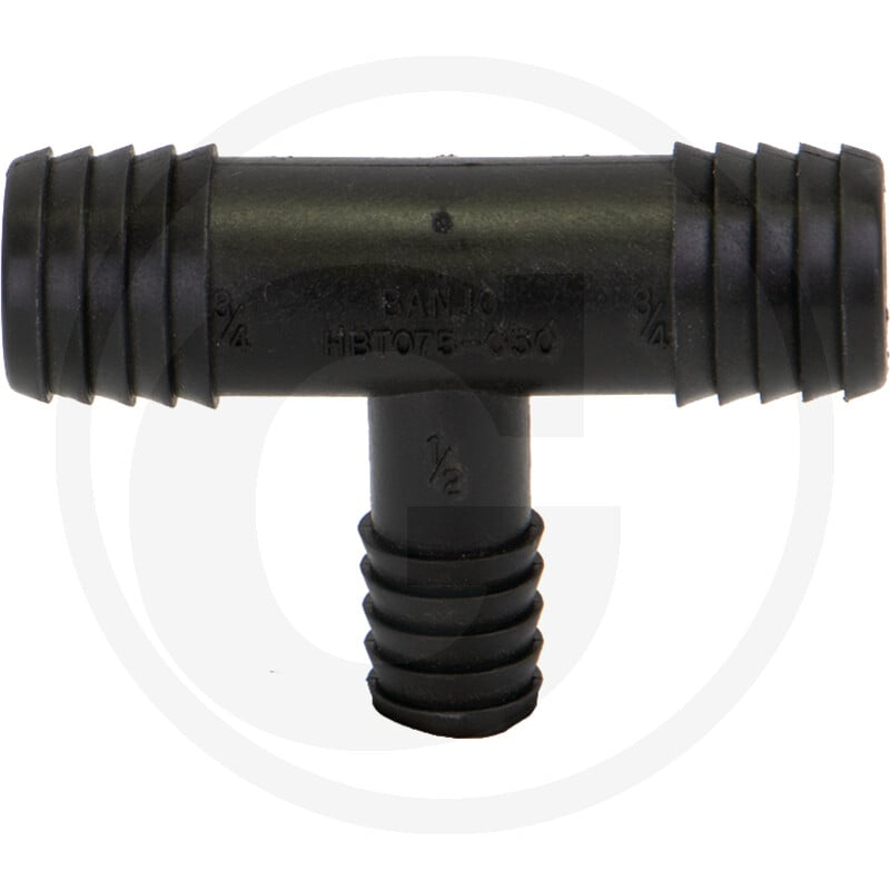 '' X '' X '' Hose Barb T