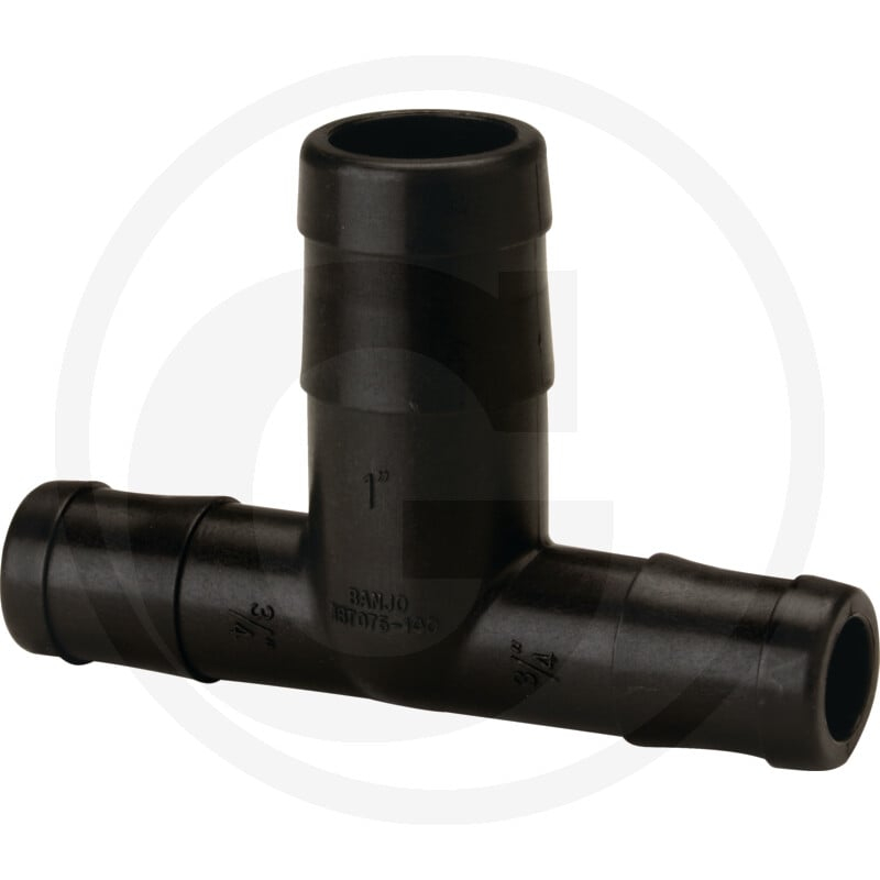 '' X '' X 1'' Hose Barb T