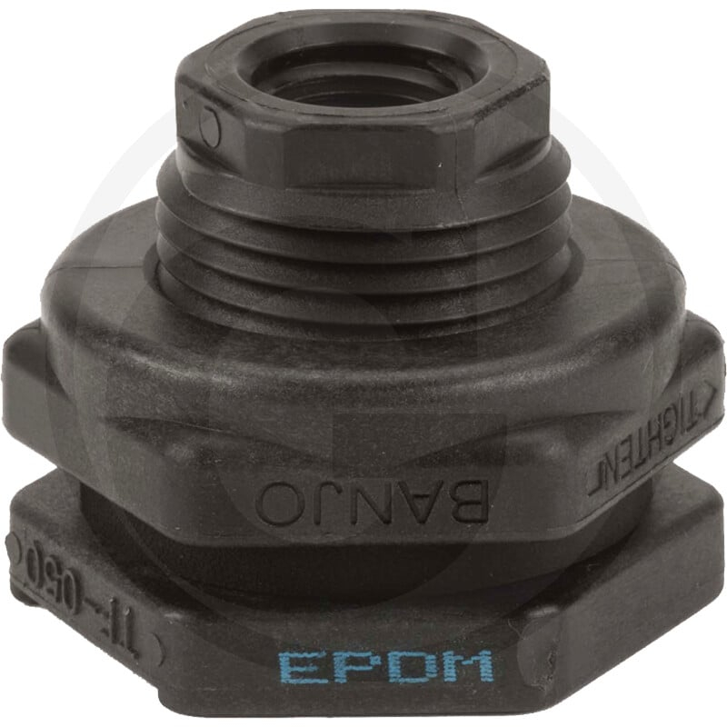 '' Poly Bulkhead Tank Fitting