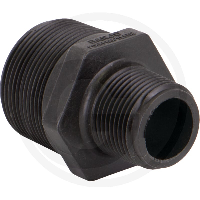 1 '' X 1'' Poly Reducing Nipple