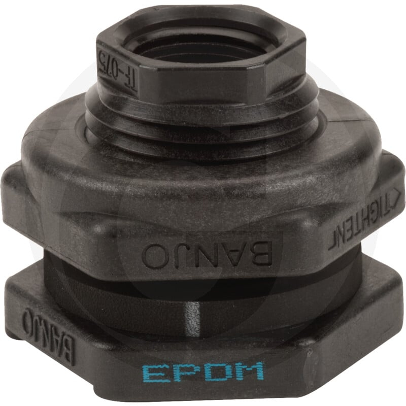 '' Poly Bulkhead Tank Fitting