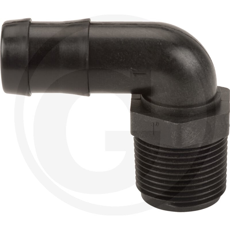 Schlauchtüllenadapter 1'' x 1'' 90-Grad