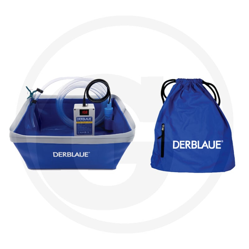DERBLAUE-Set mit Akku und Rucksack