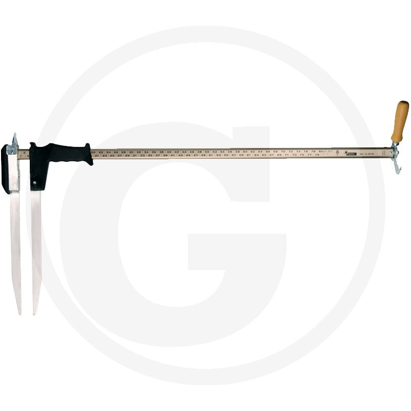 Messkluppe ''Specht'' 60cm m. Reißer+Abl