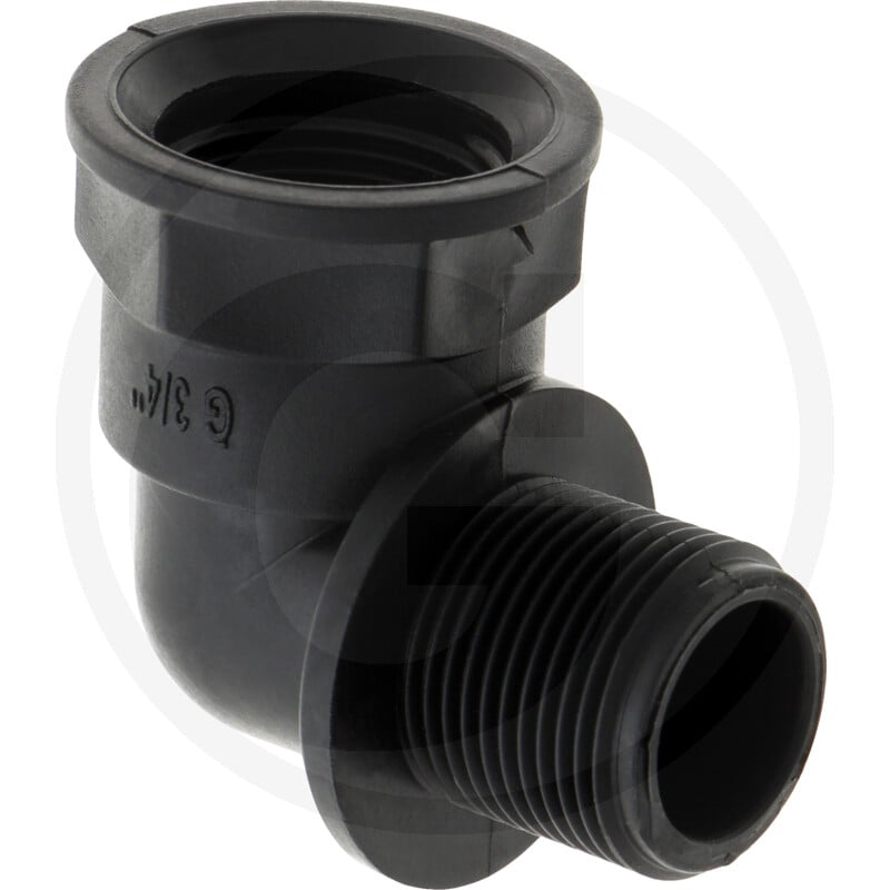 Bogen 90 Grad mit IG und AG 3/4''