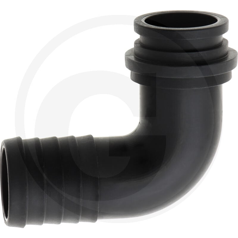 Schlauchanschluss 30mm, 90 Grad , für