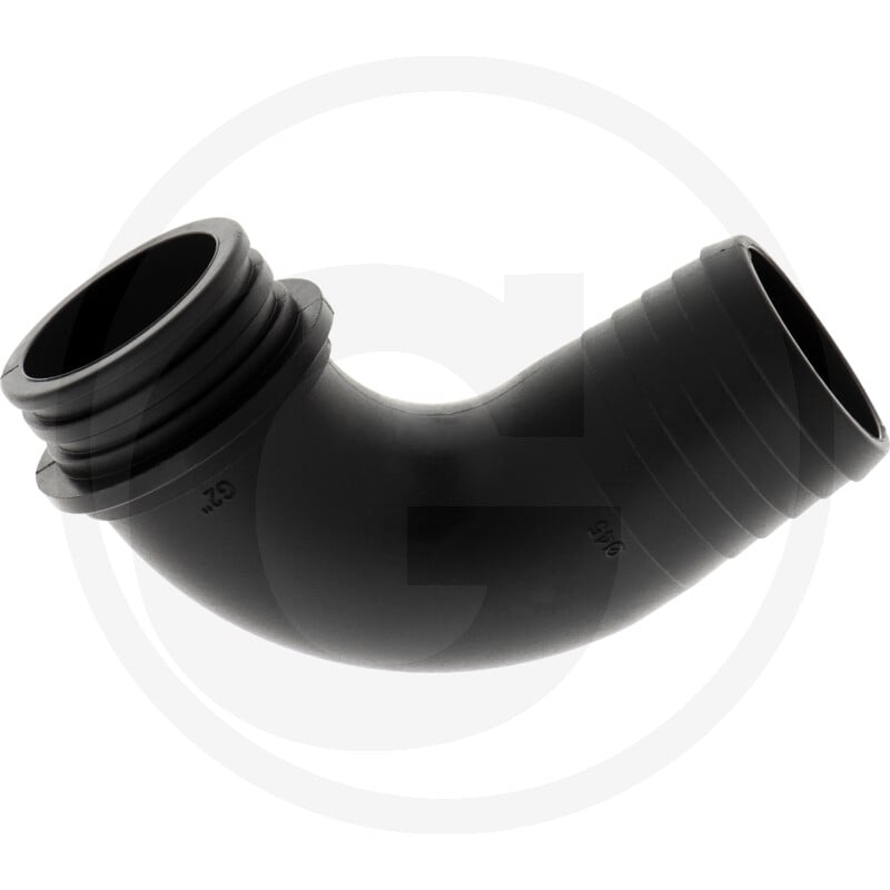 Schlauchanschluss 45mm, 90 Grad , für