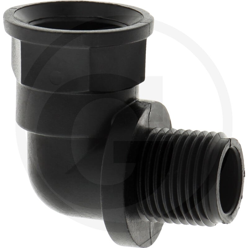 Bogen 90 Grad mit IG und AG 1/2''
