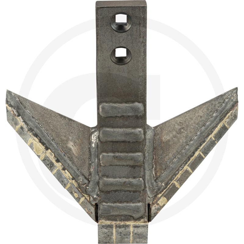 Gänsefußschar mit HM-Platten