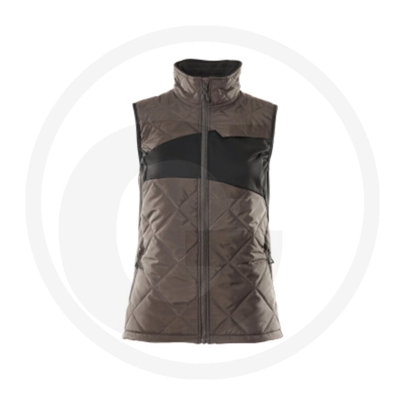 Thermoweste Dunkelanthrazit/Schwarz 3XL