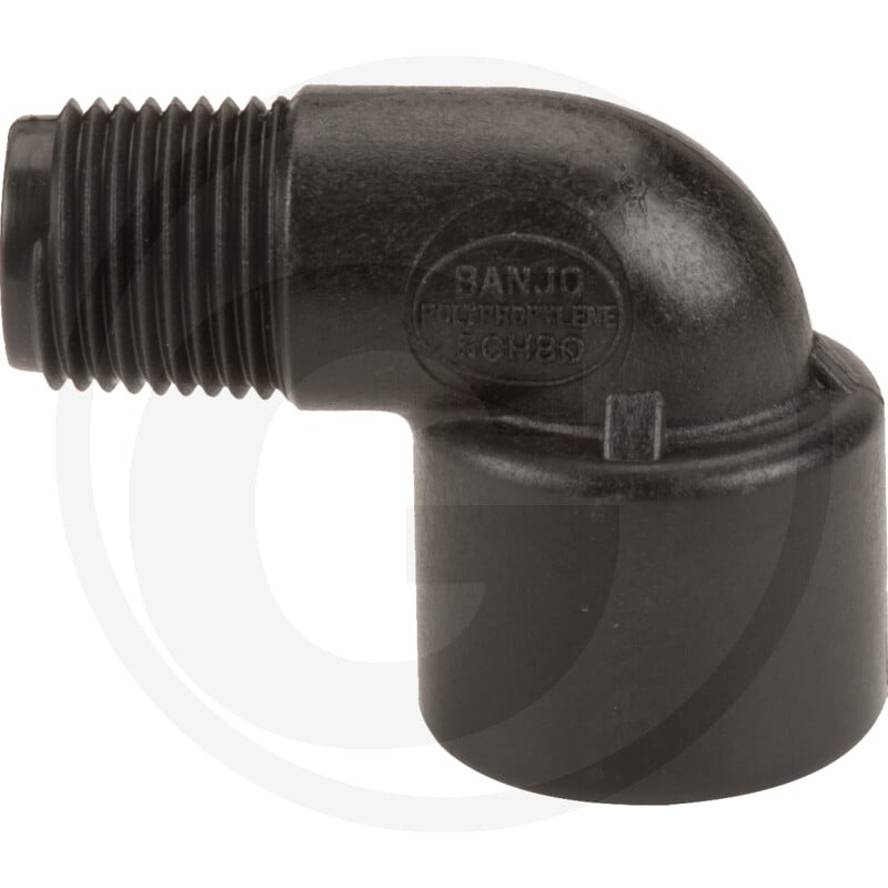 '' 90 Poly-Winkelstück (Street Elbow)