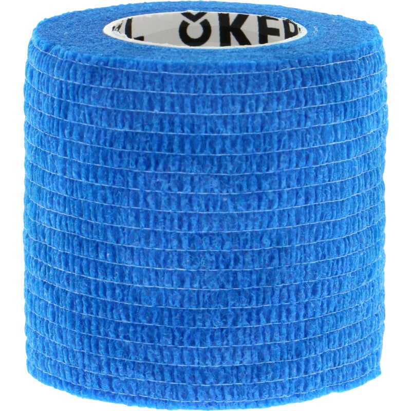 Verband selbstklebend blau 5,00cm