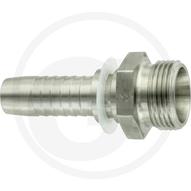 Pressnippel 12 AGL M22x1.5 (15L) VA