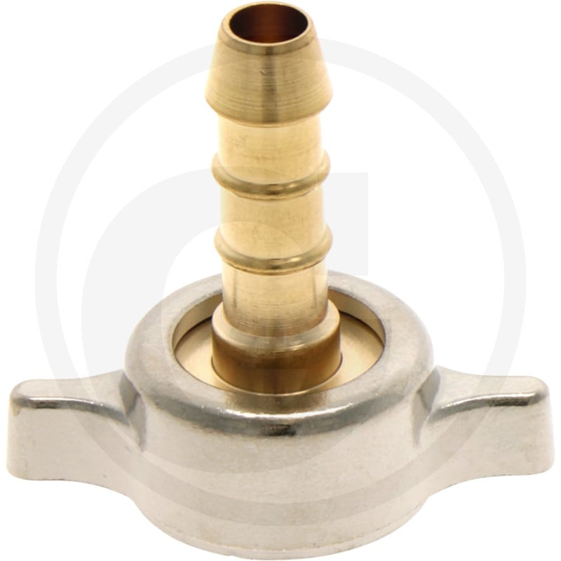 Schlauchansch gerade 1/2'' Tülle 8mm