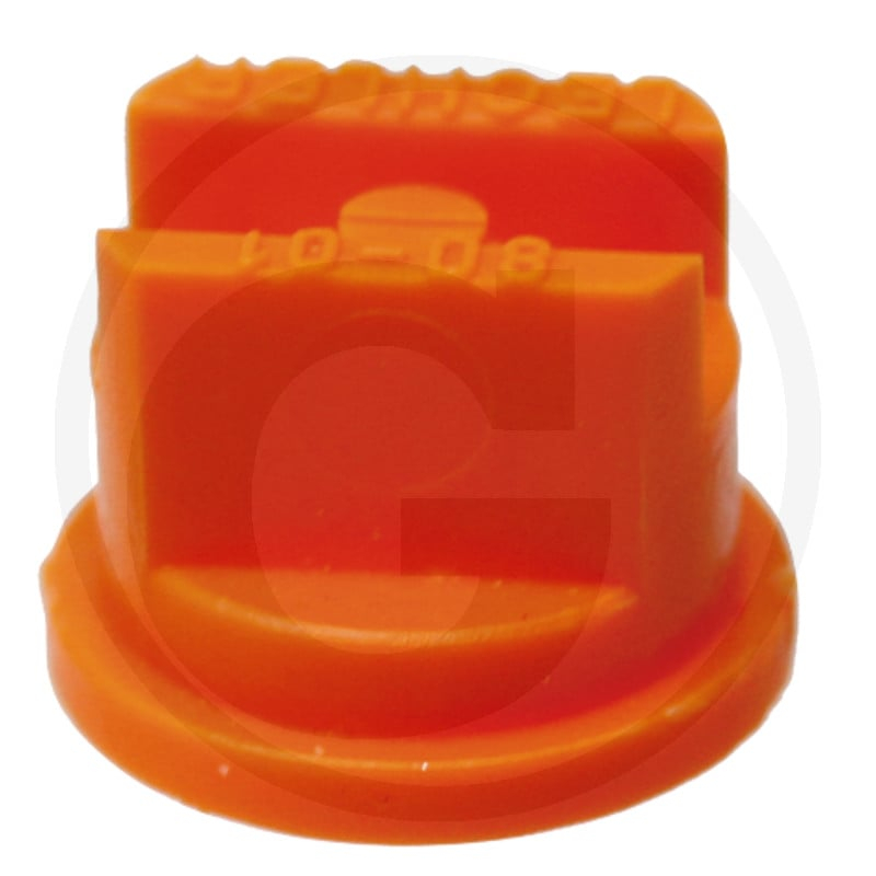 Flachstrahldüse orange Kunststoff