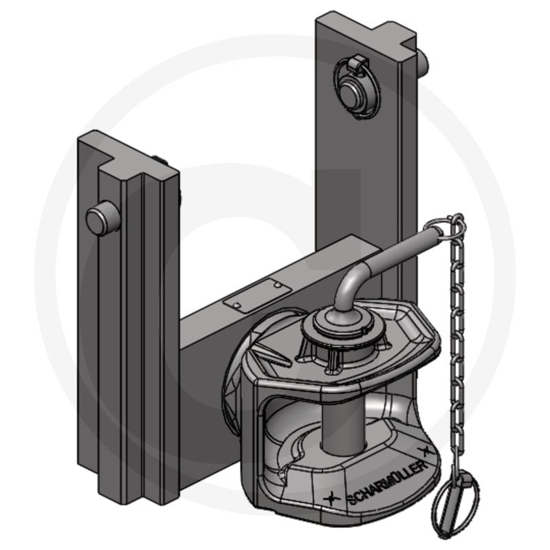 Zugmaul Manuell absteckbar W309 S30 MF C
