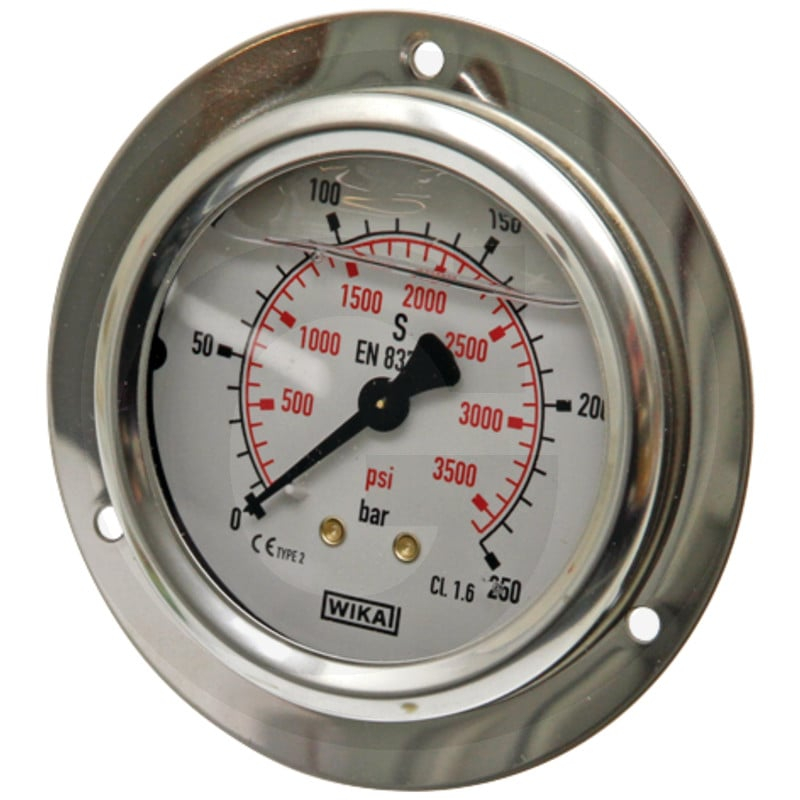 Manometer 250 bar 63mm-1/4''