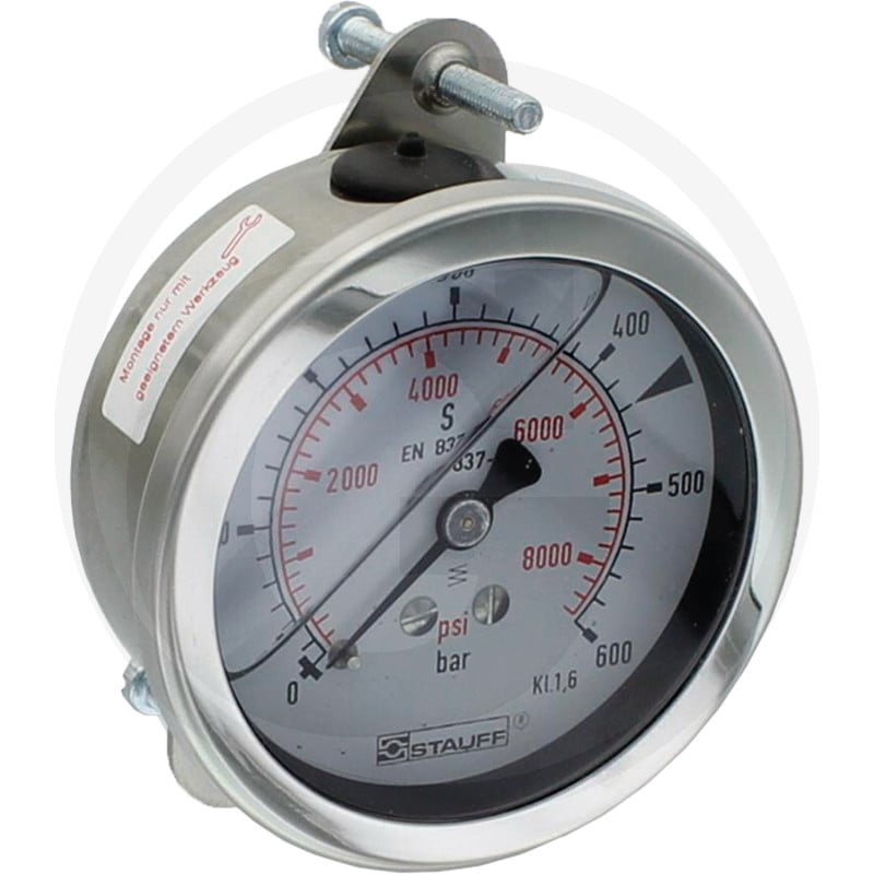 Manometer 600 bar 63mm-1/4''