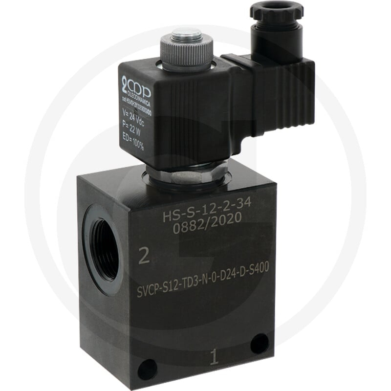 2/2- Wegeventil ZWV-E-NC-2-12-S-24V