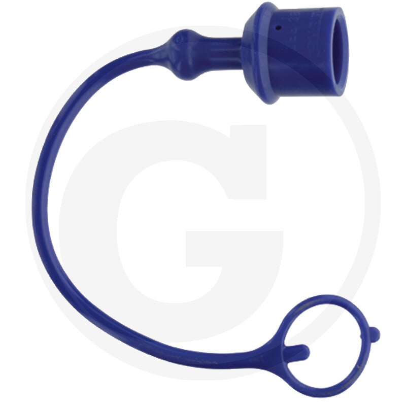 FFH Staubkappe Stecker PVC DN10 Blau