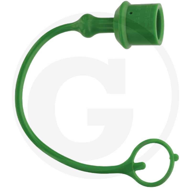 FFH Staubkappe Stecker PVC DN10 Grün