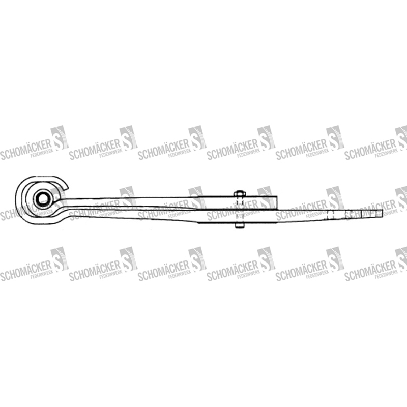 Lenkerfeder p.f. BPW 05.082.02.28.0