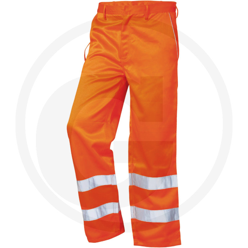 Warnschutz Bundhose, orange, Größe S
