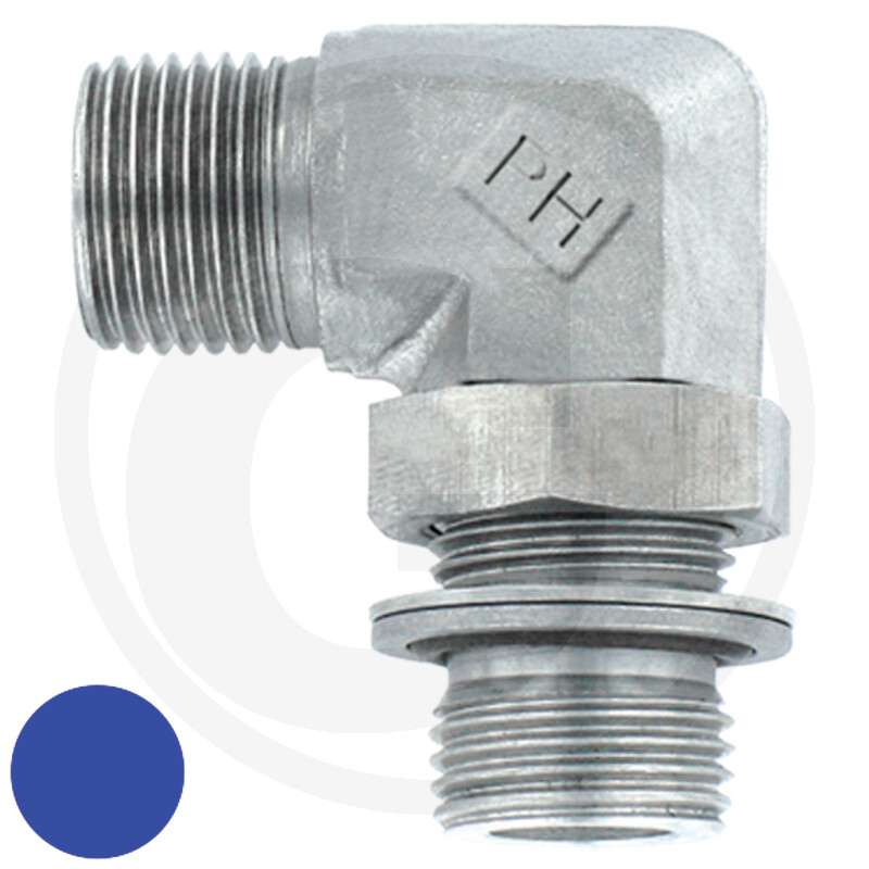 WEE AGR 1/4 - BSPP 1/4 90 V2A