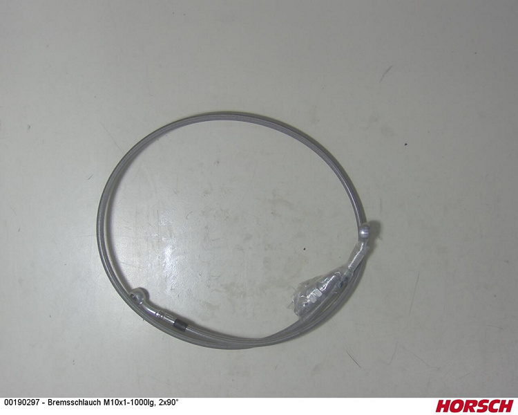 Bremsschlauch M10x1-1000lg, 2x90°