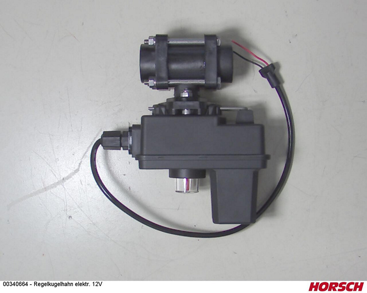 Regelkugelhahn elektr. 12V