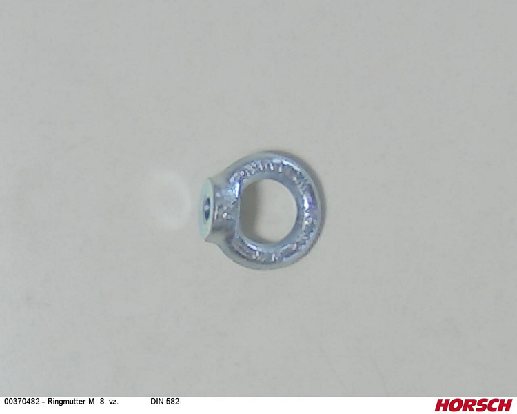 Ringmutter M 8 vz. DIN 582