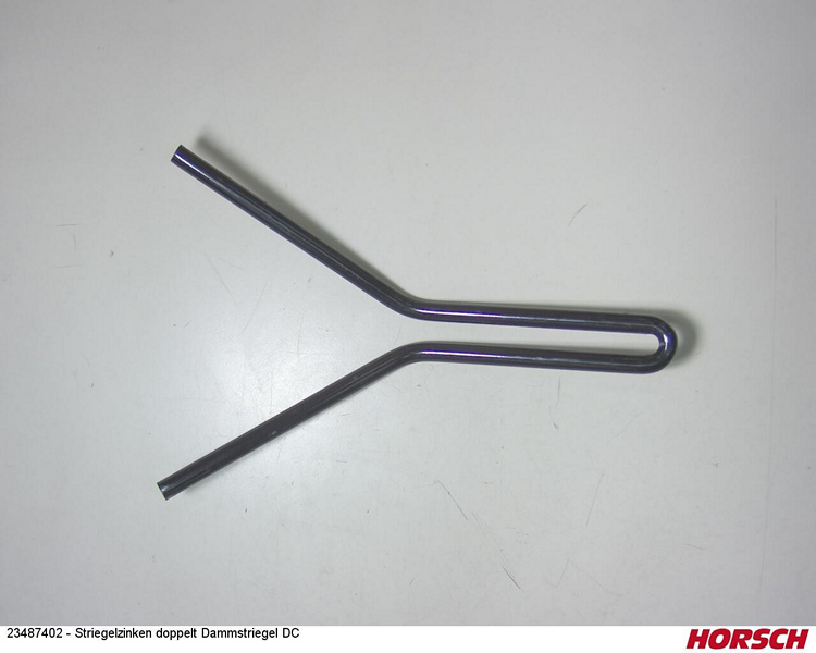 Striegelzinken doppelt Dammstriegel DC