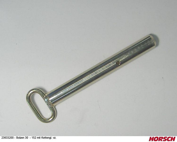 Bolzen 30 - 152 mit Kettengl. vz.