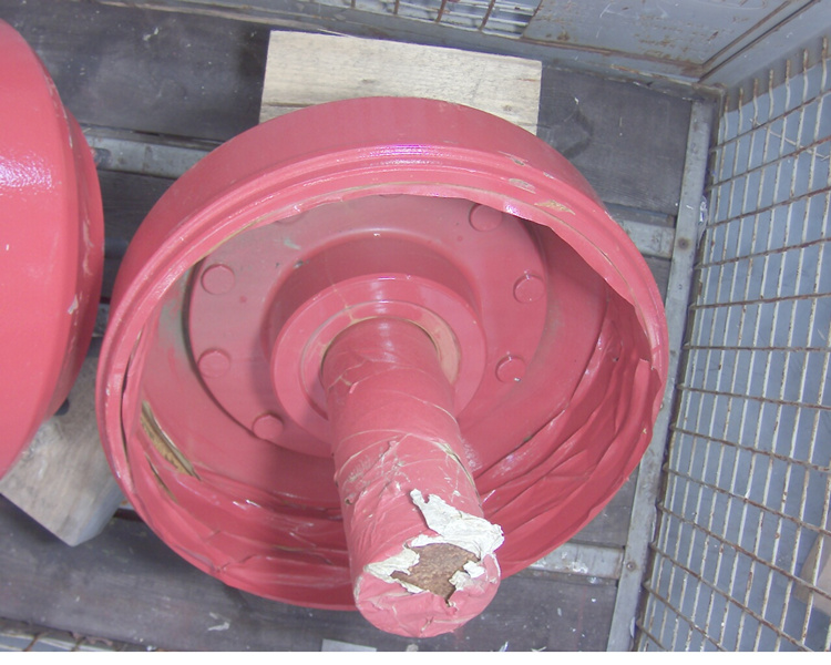 Achsstummel vormontiert UW 250